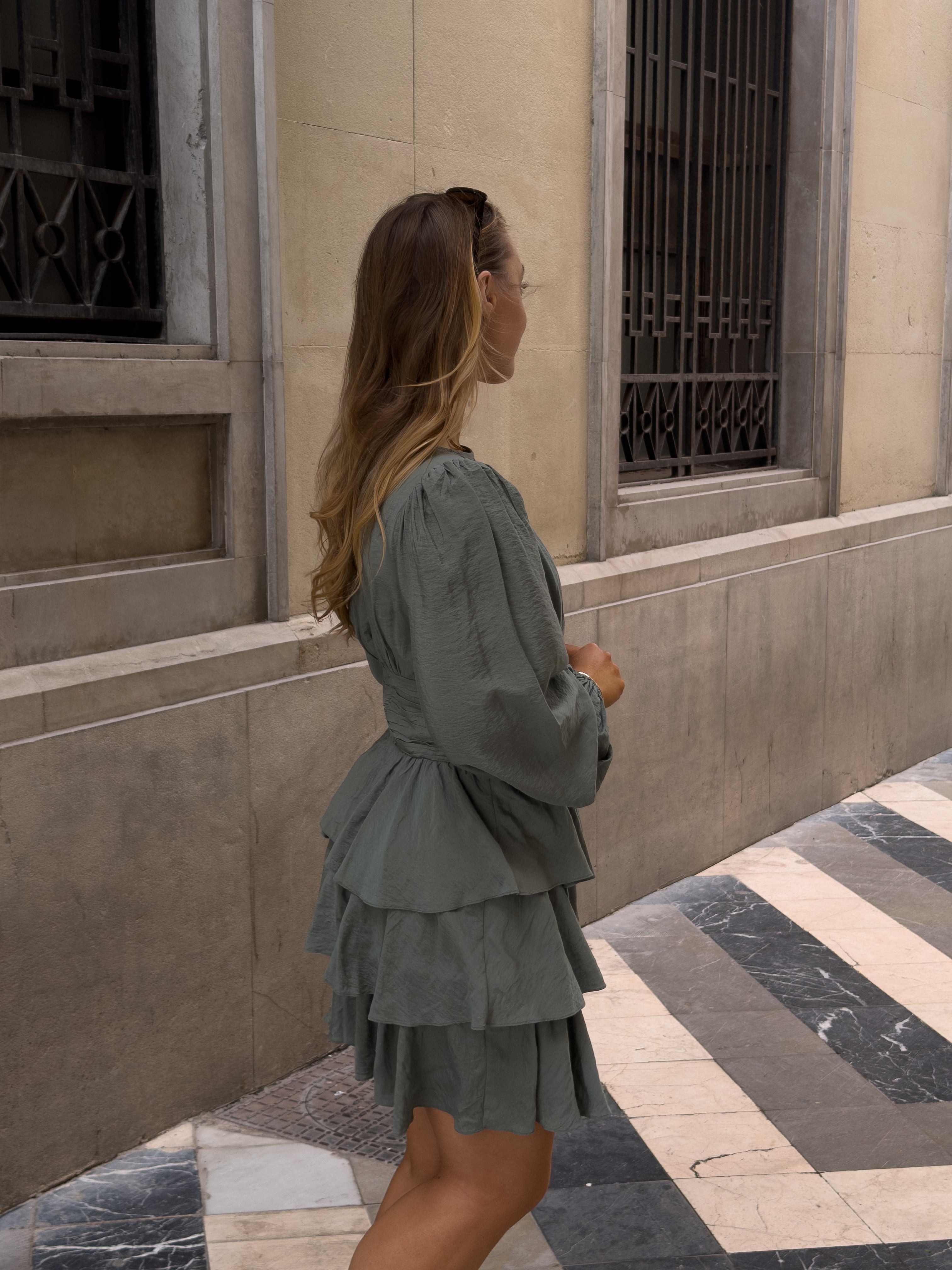 VMLISE Short Dress - Laurel Wreath